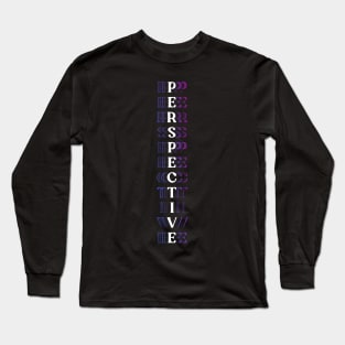 Colorful Perspective Christian Design Long Sleeve T-Shirt